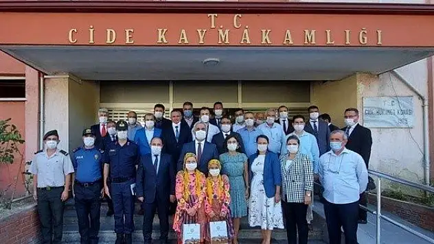 Kaymakam Sağlam, Vali Çakır'a çalışmaları anlattı