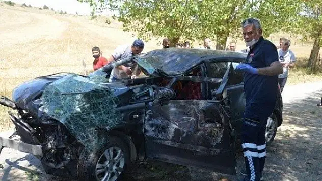 Taşköprü'deki trafik kazasında 1 kişi yaralandı