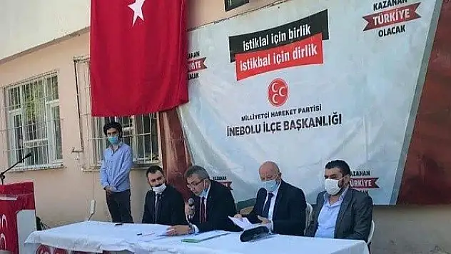 MHP'de İnebolu ve Doğanyurt kongreleri tamamlandı