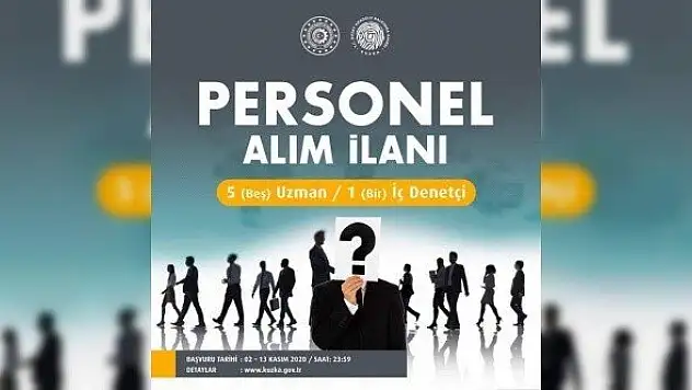 KUZKA, personel alımı yapacak