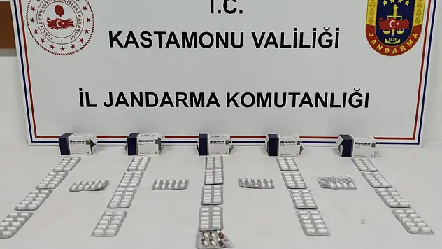 237 adet sentetik ecza ele geçirildi