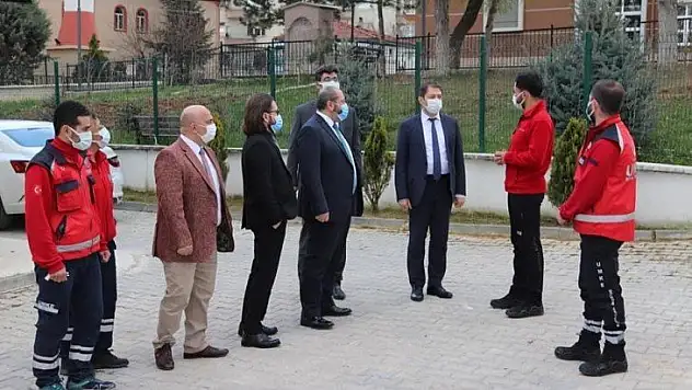 Acil Sağlık Hizmetleri Genel Müdürü Korkut'tan UMKE'ye ziyaret