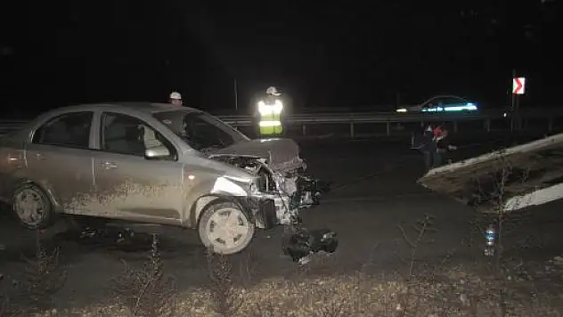 Anne İle Üç Aylık Oğlu Kazada Yaralandı 