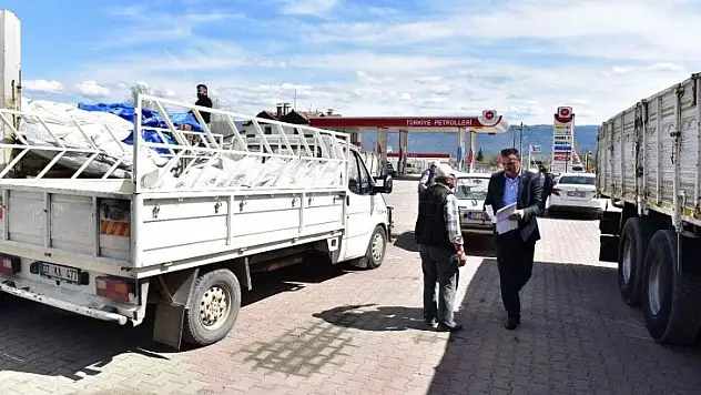 Arı yetiştiricilerine besleme şekeri dağıtıldı