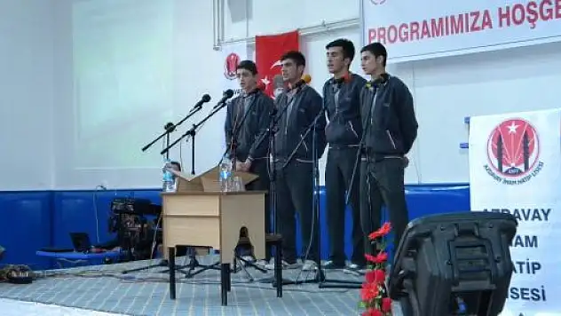 Azdavay'da, Hafızlık ve Ezanı Güzel Okuma Seçmeleri yapıldı