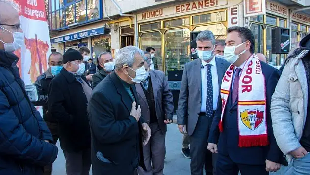 Babacan, Taşköprü'de parti binasının açılışını yaptı