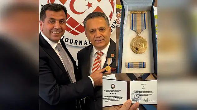Başkan Dim'e Azerbaycan'dan büyük onur