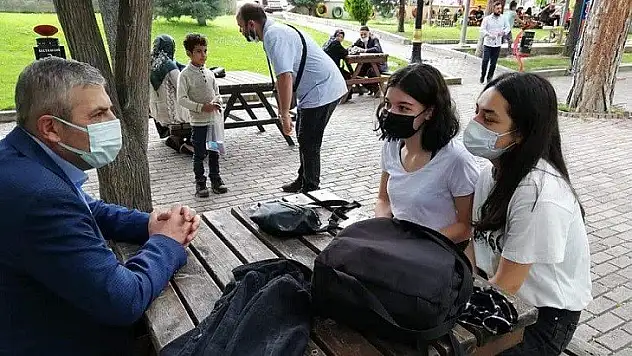 Başkan Ünlü, YKS heyecanına ortak oldu