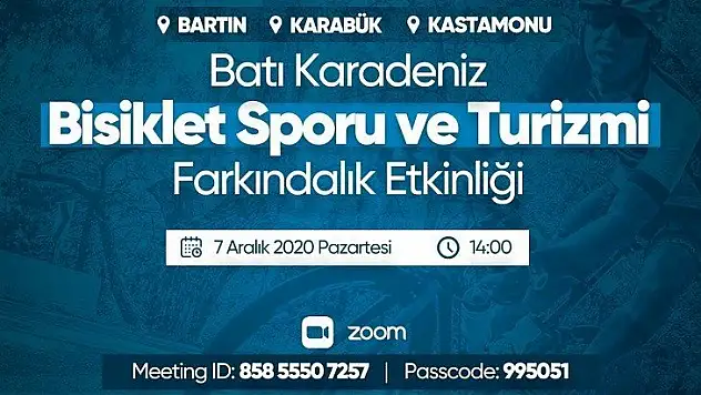Batı Karadeniz'de bisiklet sporu ve turizmi pilot çalışması başladı