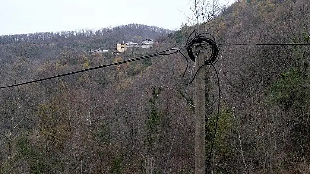 Bozkurt'ta kablo hırsızlığı öğrencileri mağdur etti
