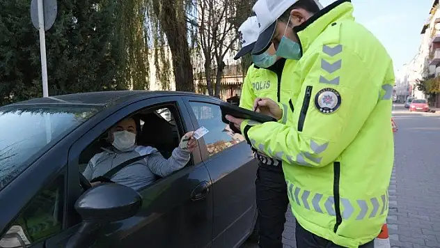 Bozkurt'ta yaya öncelikli trafik uygulaması