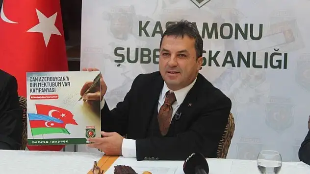 'Can Azerbaycan'a bir mektubum var' kampanyası