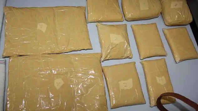 Çankırı'da 8 kilo eroin ele geçirildi