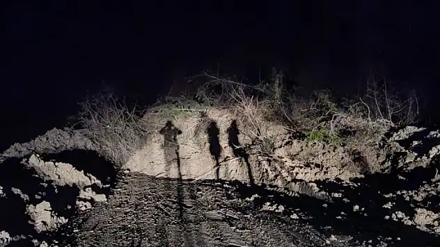 Çatalzeytin kara yolu trafiğe kapatıldı