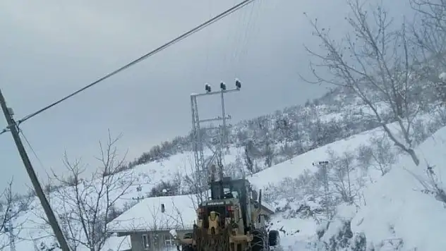 Cide'de karla mücadele çalışmaları aralıksız sürüyor