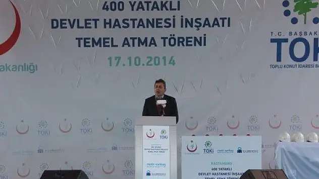 Çınar, 'Mevcut Hastane Rehabilite Edilmeli'