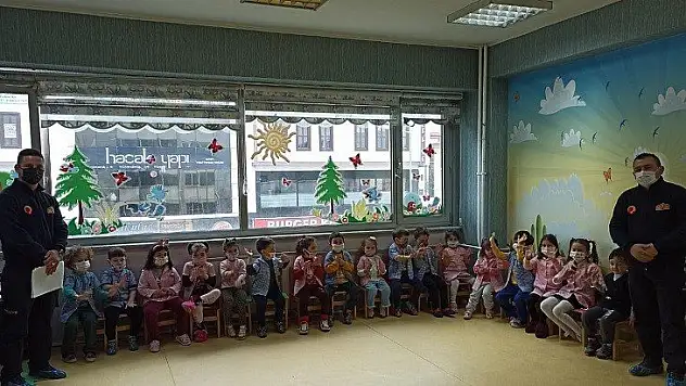 Çocuklara afet eğitimi