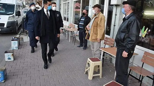 Daday'da önlemlere uymayan 7 kişiye ceza