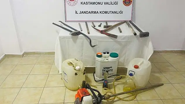 Define avcılarına suçüstü! 2 gözaltı