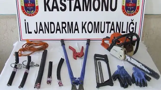 Devrekani'de Kablo Hırsızlığı