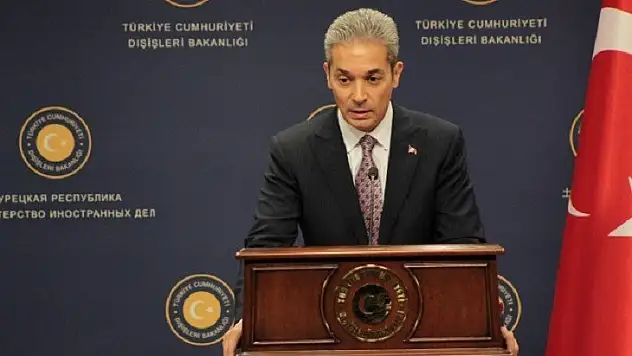 Dışişleri'nden Yunanistan'a tepki!