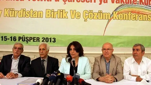Diyarbakır Kürt Konferansı'nda 'her şey' çıktı
