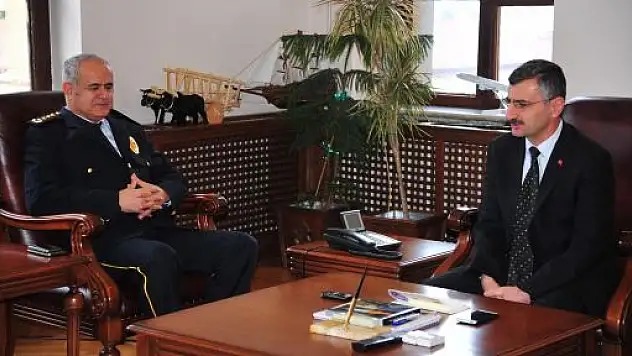 Emniyet Müdürü Yoldan, Vali Bektaş'ı Ziyaret Etti