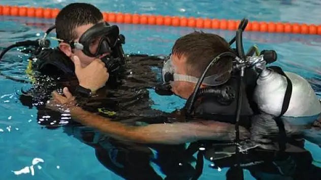 Engelliler Sualtına Tüplü Dalış Yapacak 