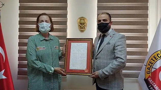 Eski Bakan Kavaf'tan ilimizi ziyaret