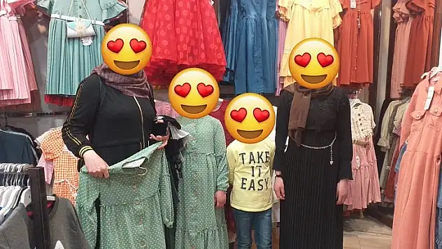 Gençlerden yetim kardeşlerine bayramlık