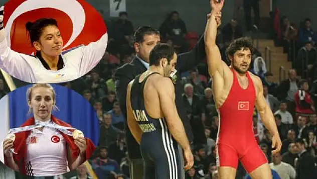 Grekoromende 3 altın, bir gümüş