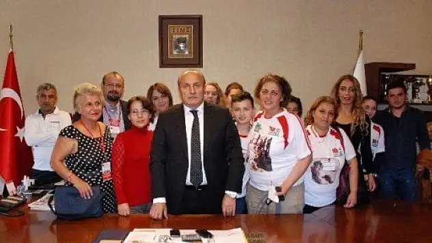 Haytap, Taşköprü'de Başkan Arslan'ı Ziyaret Etti