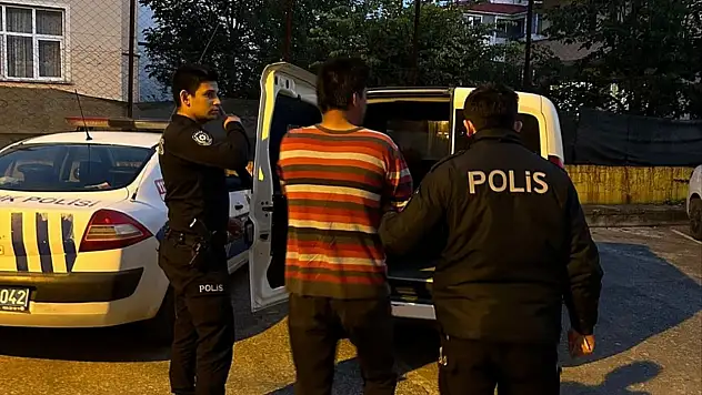 Hırsızlık şüphelisi tutuklandı!