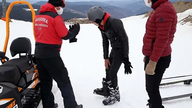 Ilgaz Dağı'nda 377 kişiye müdahale edildi