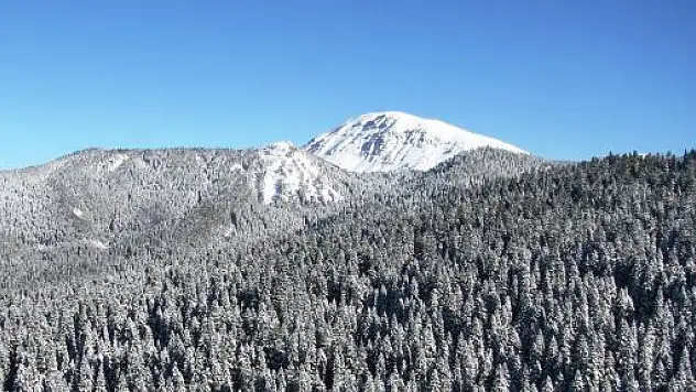 Ilgaz'da Kar Yağışı Başladı