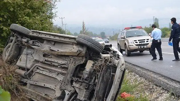 İstanbul'a Giden Aile, Kaza Yaptı
