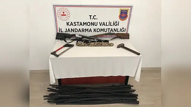 Kablo hırsızlığı yapan 2 şüpheli tutuklandı