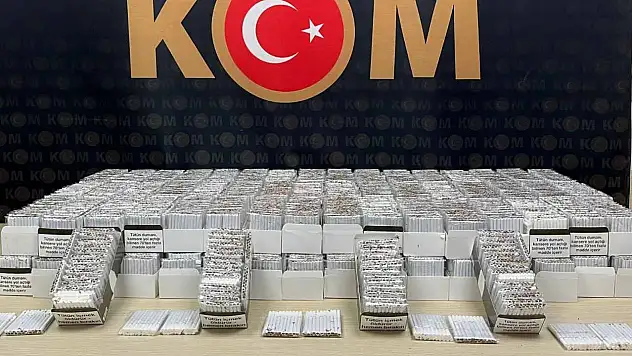 Kaçak tütün ele geçirildi