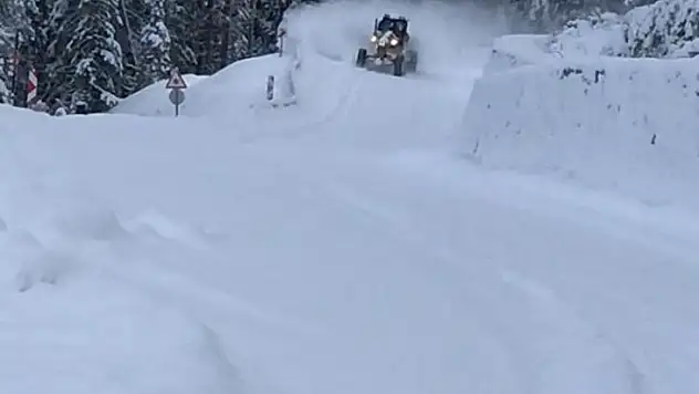 201 köy yoluna ulaşım sağlanamıyor