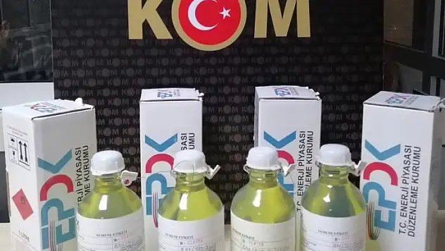 4 bin 702 litre kaçak akaryakıt ele geçirildi