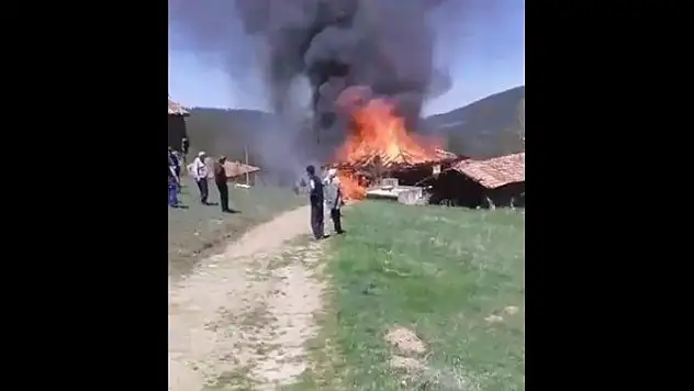 Taşköprü'de bayram günü yangın: 1 ölü