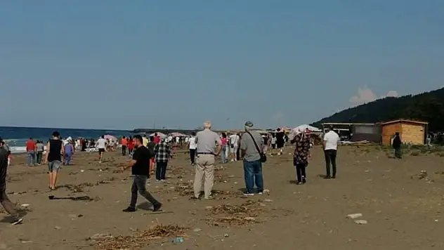 Denizde kaybolan genci arama çalışması sürüyor