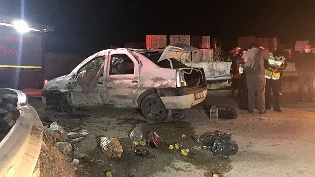 Kastamonu'da feci kaza: 1 ölü, 2 yaralı