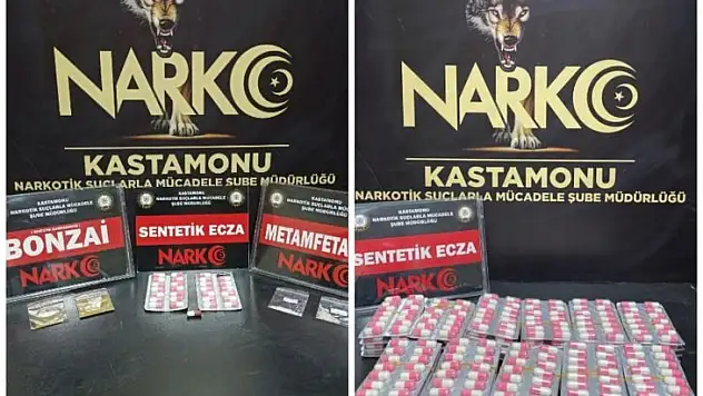 Kastamonu'da uyuşturucu operasyonu: 4 gözaltı!