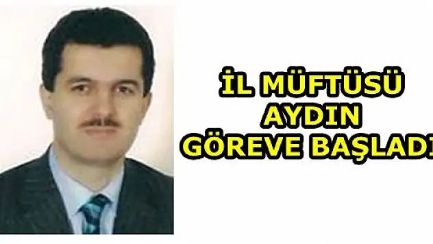 Kastamonu İl Müftüsü Aydın, Göreve Başladı