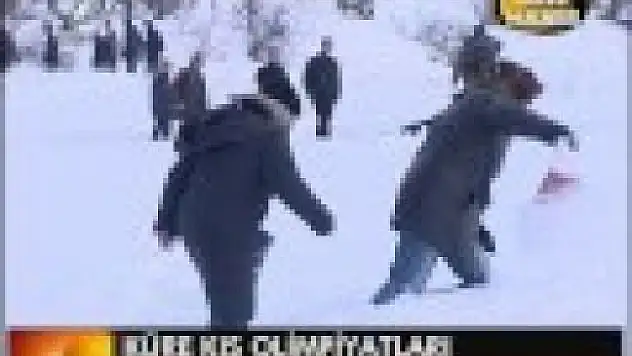 Küre'de 2007 Yılı Kış Olimpiyatları Tarihi Kızak Yarışları