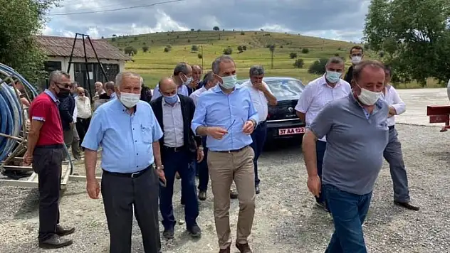 Kaymakam Pişkin, Kilkuyu'da vatandaşlarla buluştu