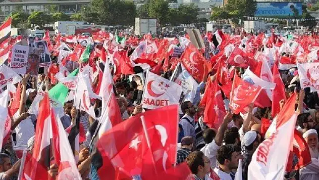 Kazlıçeşme'de 'Darbelere Hayır, Mısır'a Destek' mitingi