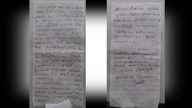 Kovid-19 hastasından sağlık çalışanlarına teşekkür notu