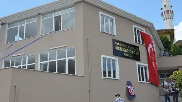 Köy konağı törenle hizmete açıldı